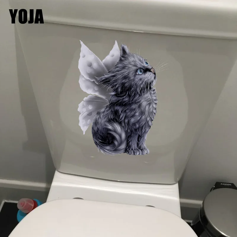 YOJA 19 2*23 1 см наклейка на стену с ангелом персидским котом декор для детской