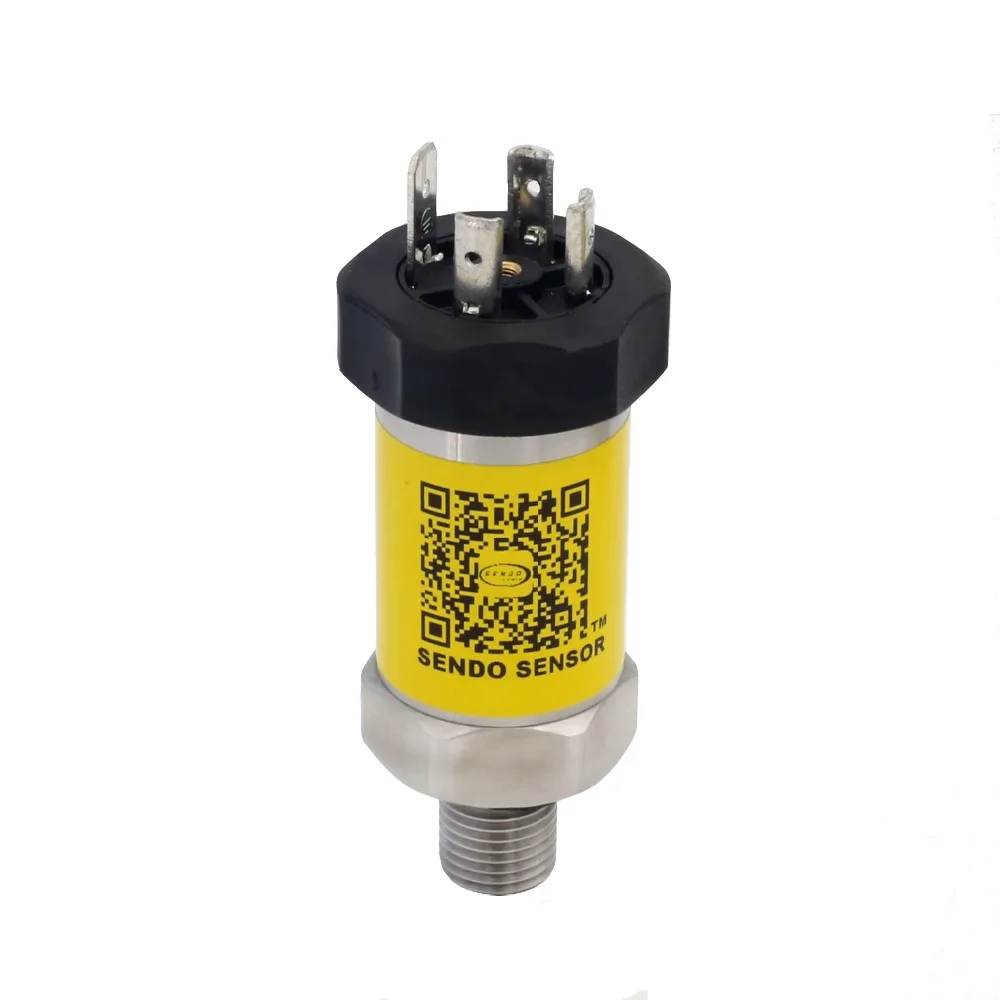 Sensor de presión de 4-20mA, suministro de 12-36V, 1MPa/10bar/145psi, G1/4 