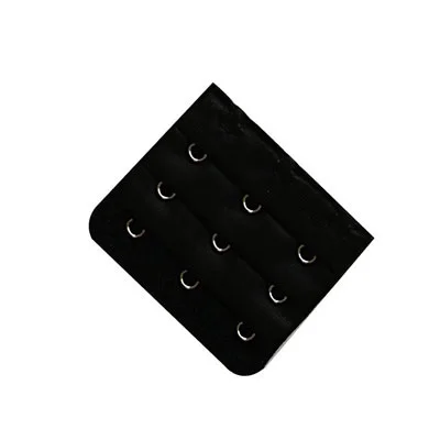 Black 3 buckle Skritts, 5 шт., женские удлинители для бюстгальтера, 3 крючка, 1, 2, 3, 4, 5 крючков, ремни для бюстгальтера, инструмент для шитья, женские Удлинители для бюстгальтера, аксессуары - Цвет: Black 3 buckle