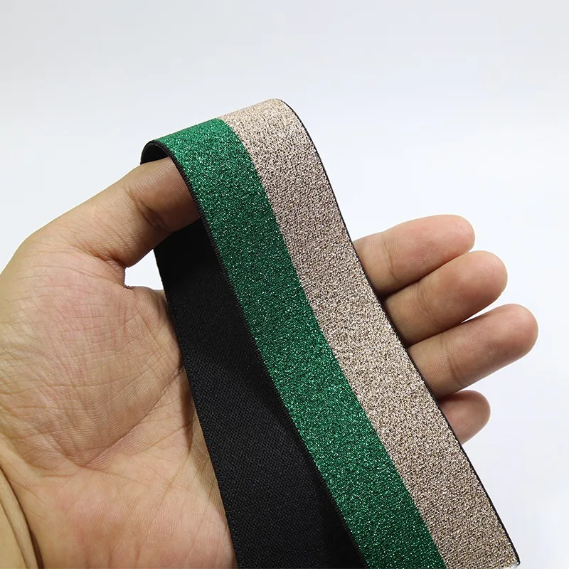 Width 3.8cm Elastic Bands 15~38MM Elastic Ribbon Clothing Bags Trousers Elastic Rubber DIY Sewing Accessories rubber band - Цвет: Width 3.8cm
