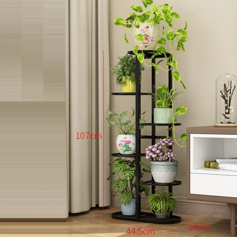 MODEL L Rek поддержка для Планта плантеновые стандартные полки украшения Terrasse Цветочная полка Balkon стенд Balcon растения на балконе стойка - Цвет: MODEL L