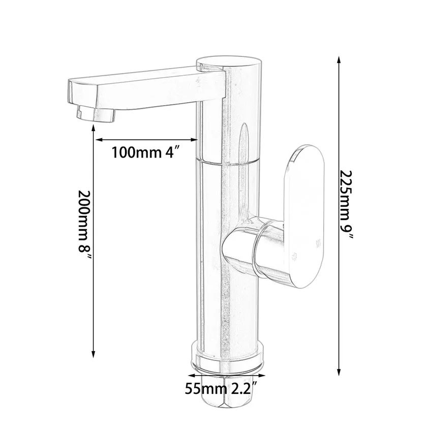 Torayvino раковина для ванной комнаты с окислением пространства алюминиевые