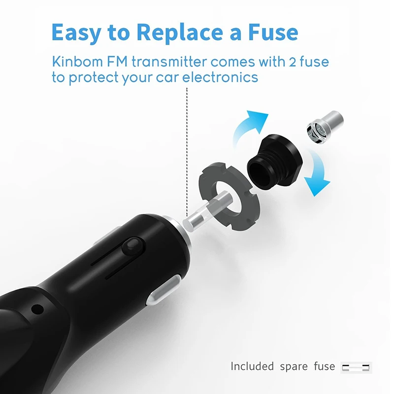 Bluetooth fm передатчик автоматическое сканирование беспроводной радиоадаптер с