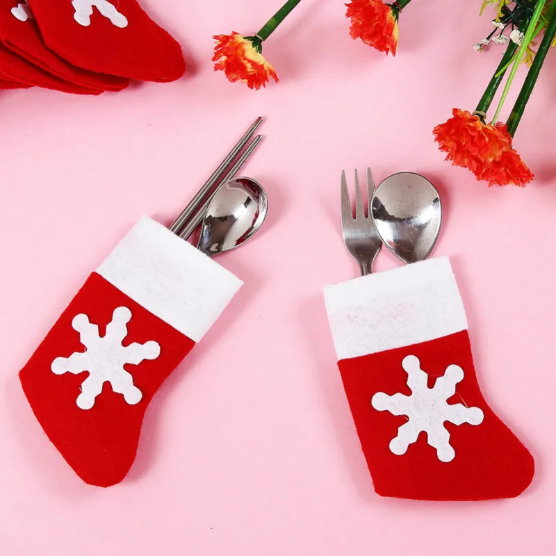 3 шт. новогодние наборы носков столовых приборов|tableware set|knife forkknife cutlery set |