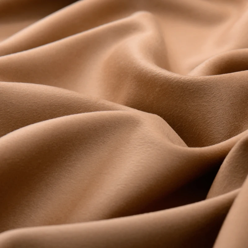 Двусторонняя кашемировая ткань Camel Высококачественная пальто для кашемира - Фото №1