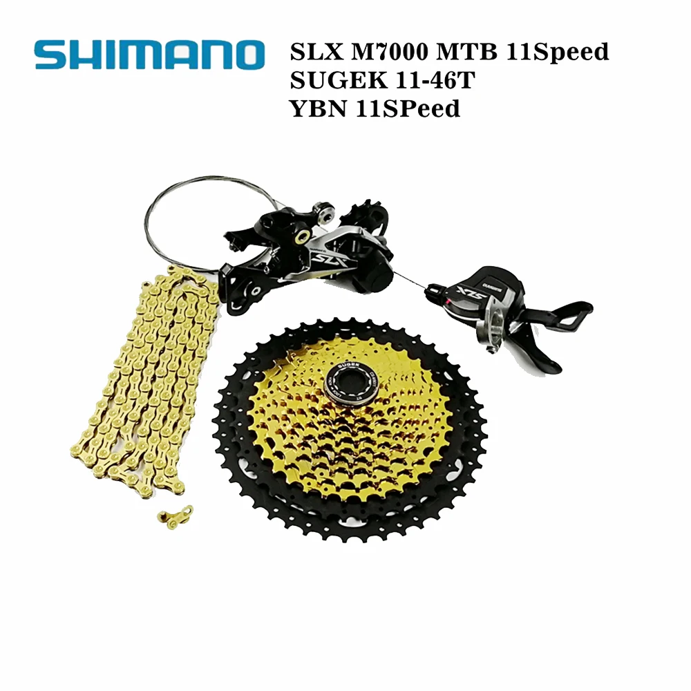 Shimano slx m7000 велосипед mtb 11 Переключатель скоростей задний переключатель с SUGEK 46 T