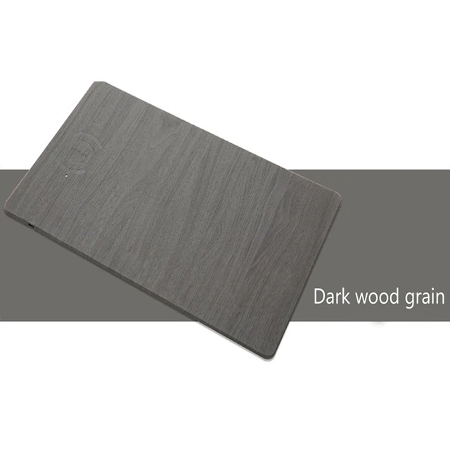 Dark wood grain Зарядное устройство коврик для мыши Qi быстрая Беспроводная зарядка зарядное устройство коврик 2 в 1 Зарядка телефона для huawei для Sumsung s8 для airpods для iphone - Тип штекера: Dark wood grain