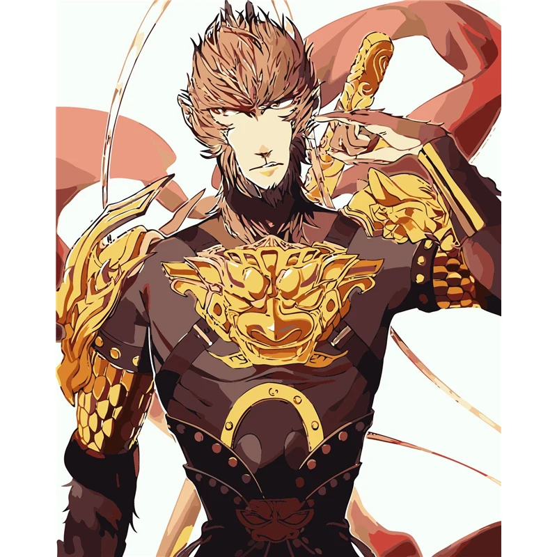 Набор для рисования по номерам на стене без рамки|pictures on wall|drawing by numbersunique gift |