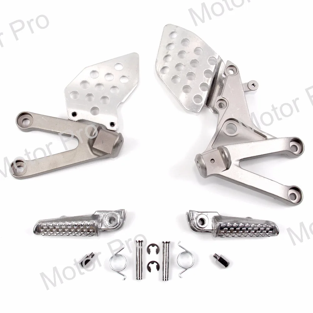 

Передние Подножки для Honda CBR600RR 2007-2014, ножные подножки, педаль CBR 600 RR CBR600 600RR 2008 2009 2010 2011 2012 2013, черного цвета