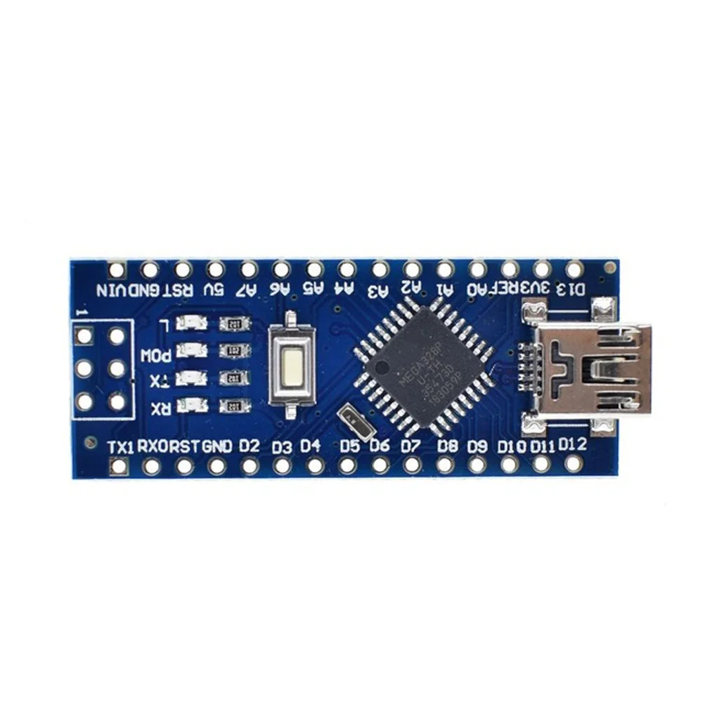 1 шт. мини-usb с контроллером загрузчика Nano 3,0 совместимый для arduino CH340 USB драйвер 16 МГц NANO V3.0 Atmega328