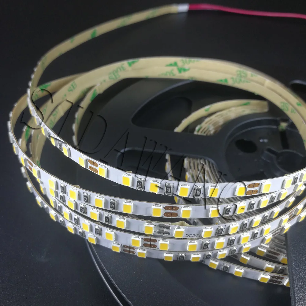 Superbright 2835SMD светодиодный(22-24lm/светодиодный), 2800-6500K 120 светодиодный s/m, 5 м на катушке, 5 мм PCB, CRI> 90 Ra, IP20 неводостойкие светодиодные ленты