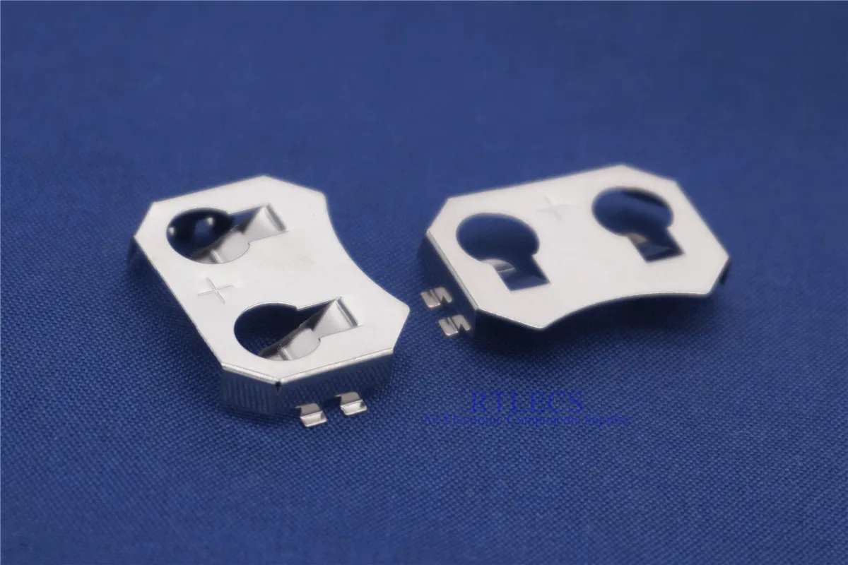 10 шт. CR2032 2032 SMD Tab 20 мм держатель для батарей фиксатор монет поверхностное