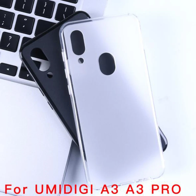 for umidigi a3 pro case silicone cover soft tpu matte pudding solid black protector phone shell for umidigi a3 pro case free global shipping