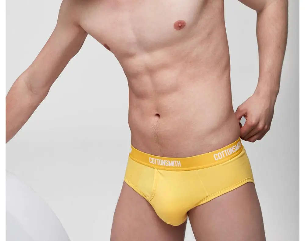 

Youpin Cottonsmith Men's cotton briefs Quick perspiration Dry Underpants Comfortable Breathable Sexy Underwear Male Panties 2PCS