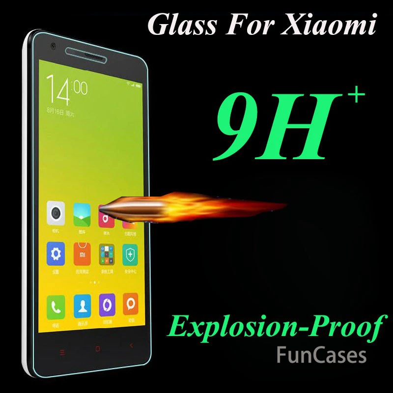 Защитная пленка для экрана из закаленного стекла 9H Xiaomi Redmi 6 3 Note 2 Mi4 Mi4i Mi4C Mi5 4G 8 SE 6X A2