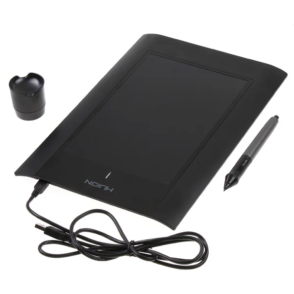 HUION 580 1" цифровая доска для письма, планшет, цифровой планшет, графический планшет для рисования, 2048 уровней, планшет для письма на Windows Mac