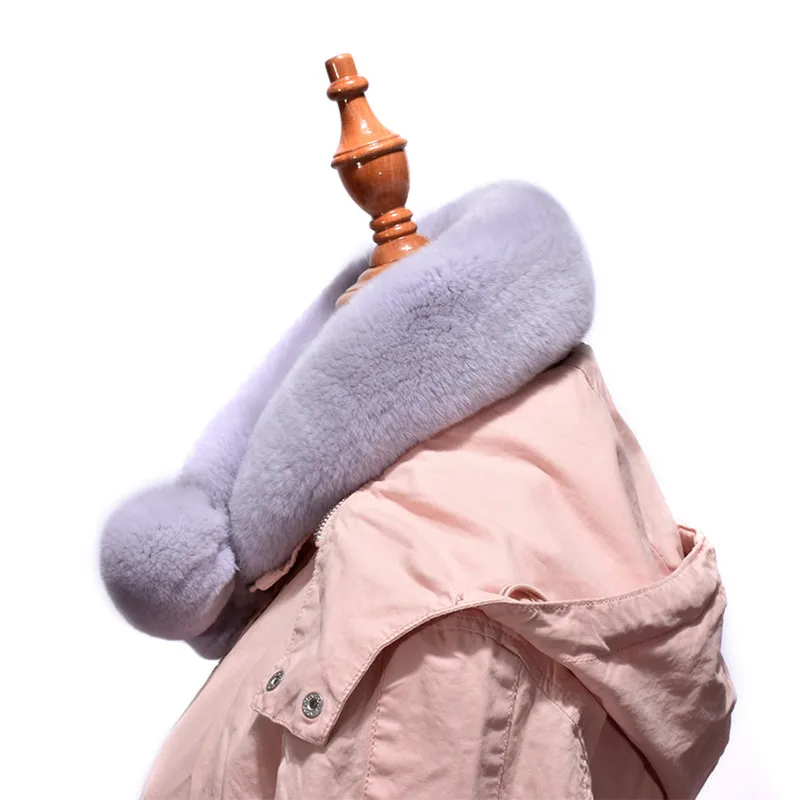 (TopFurMall) Детские осенне зимние Оригинальные кольца для шеи женские Меховые