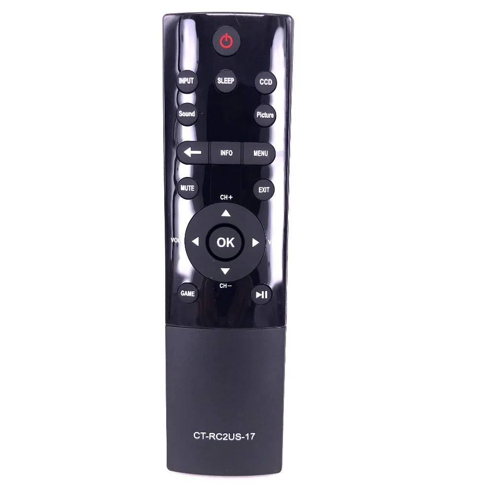 Новый оригинальный пульт дистанционного управления для TOSHIBA TV CT RC2US 17 55L621U 49L621U