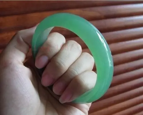 Wyan Горячие продажи Китайский Природный Класс Джейд Жадеит Браслет 60 мм |