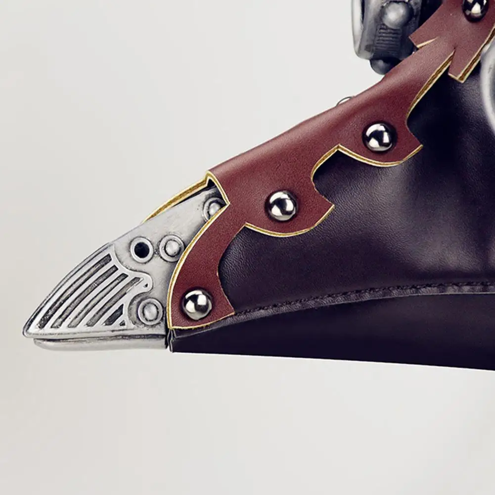 Забавные маска Чумного доктора рот врачебная для косплей на Хеллоуин вечерние