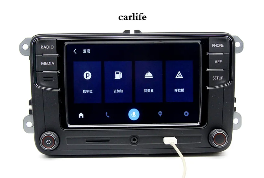 Rcd330 плюс CarPlay Радио 1 ГБ Оперативная память для VW Гольф 5 6 Jetta MK5 MK6 CC Tiguan Passat Мужские