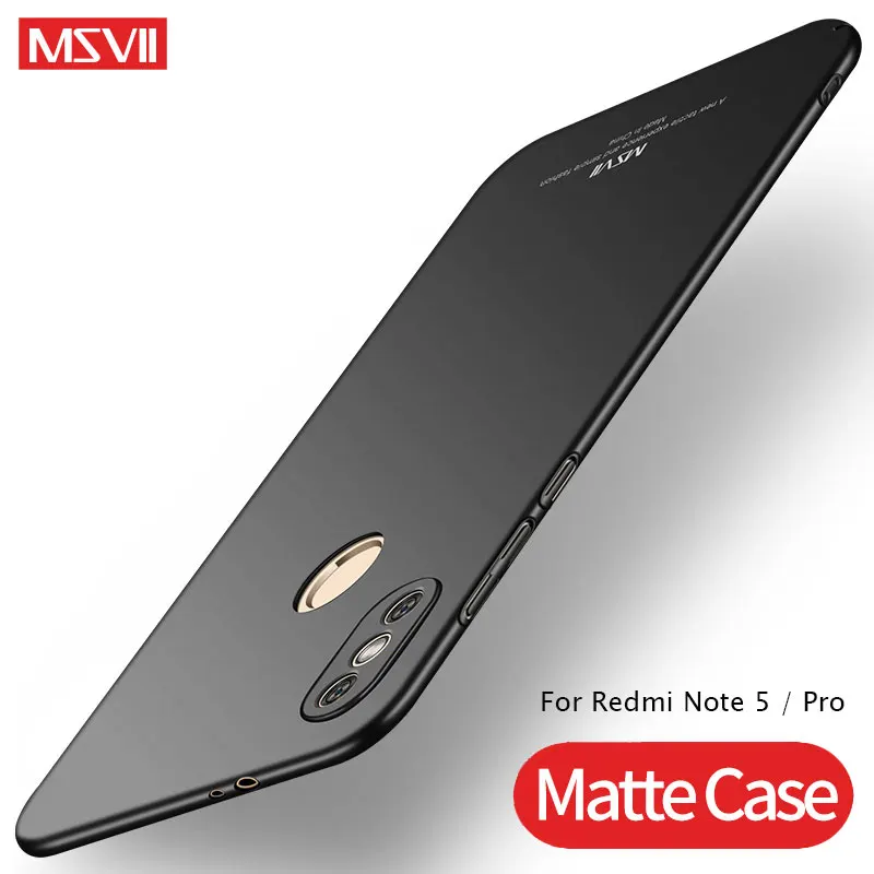 Чехол для Xiaomi Redmi Note 7 Pro матовый чехол Msvii 6 Global Xaomi PC Note7 5 чехлы | Мобильные телефоны