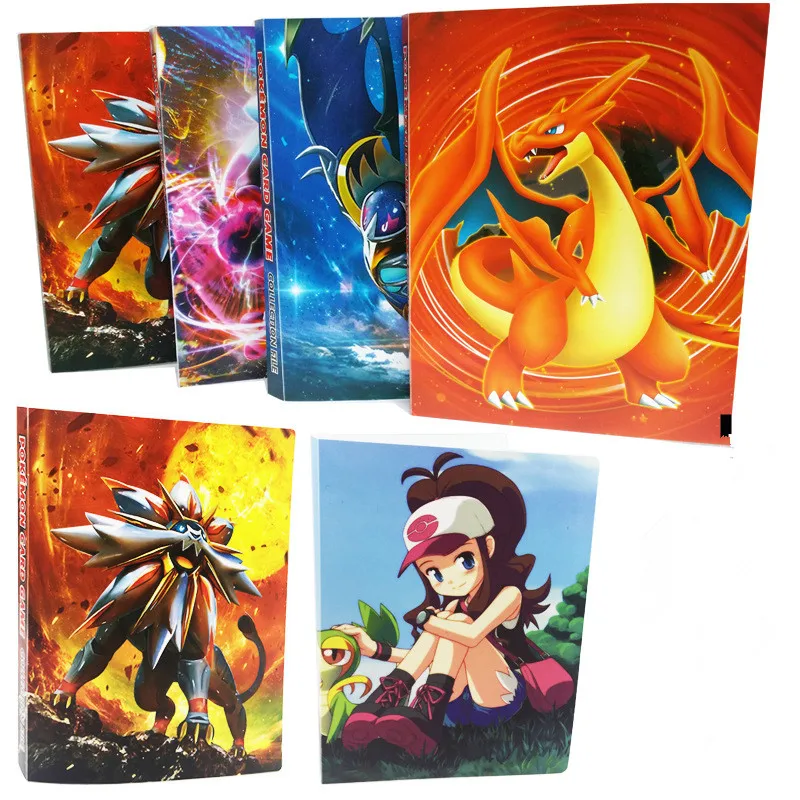 Альбом для карт Pokemon 8 карманов/112 страниц альбом сборщика детский подарок|card