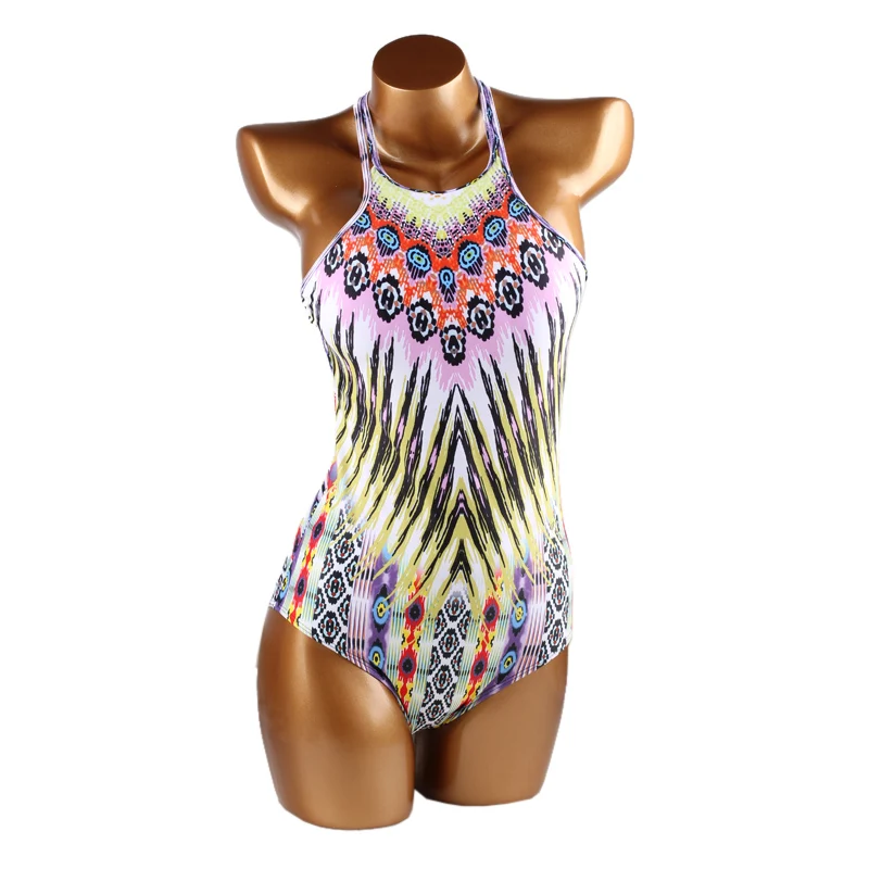 2017 beautiful brazil one piece swimsuit swimwear swimming costume hot sale women bodysuit bathing suit maillot de bain femme | Спорт и