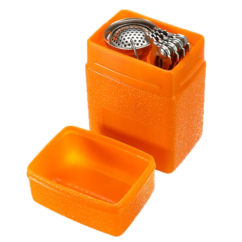Outdoor Camping Cookware Aluminium Alloy Cooking Hiking Picnic Traveling Bowl Pot Pan Stove Tableware Set For 1-2 person | Спорт и