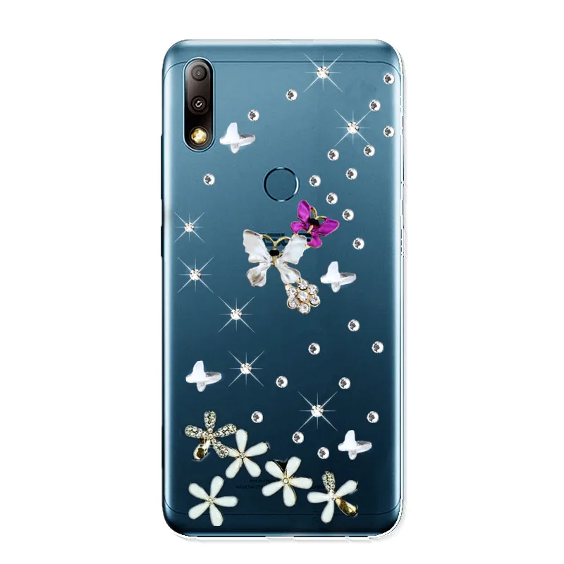 Модный чехол со стразами для Asus Zenfone Max Plus M2 ZB634KL шикарный телефона Shot |