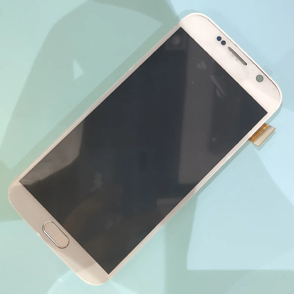 TFT для samsung Galaxy S6 G920F G920 сенсорный экран дигитайзер ЖК дисплей рамка G920FD G920FQ сборка