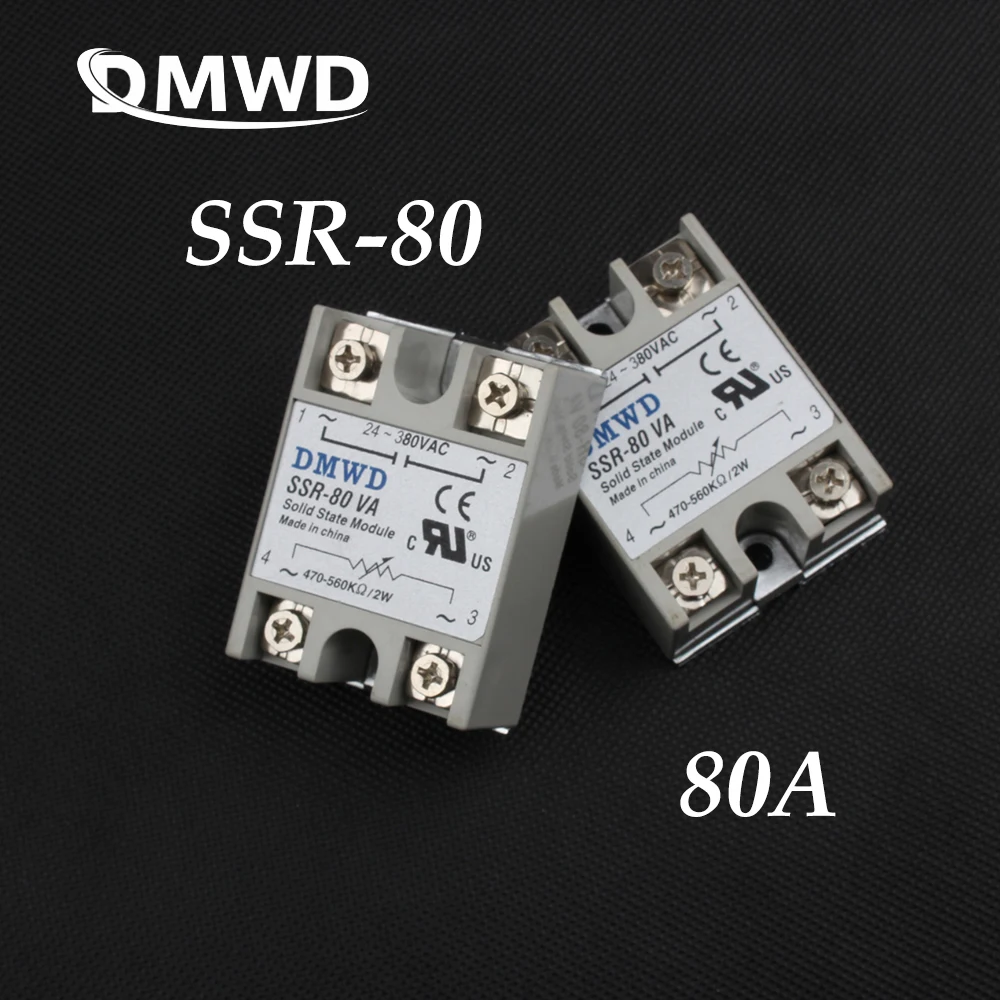 AA SSR 80 80A DMWD VA DA промышленный твердотельный релейный модуль высокого качества по