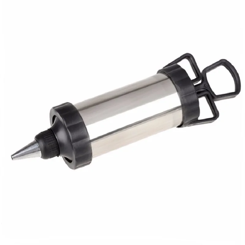 4 покрытие из нержавеющей стали трубопровод сопло + 1 шприц для крема торта 3D