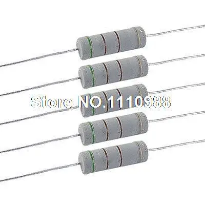 10 шт. 5 Вт 700 в 510 Ом осевой свинцовый металлооксид пленочные резисторы|resistor