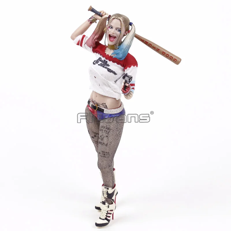 Сумасшедший игрушечные лошадки отряд самоубийц Harley Квинн, Джокер 1/6 весы Коллекционная Фигурка модель игрушки(настоящая одежда
