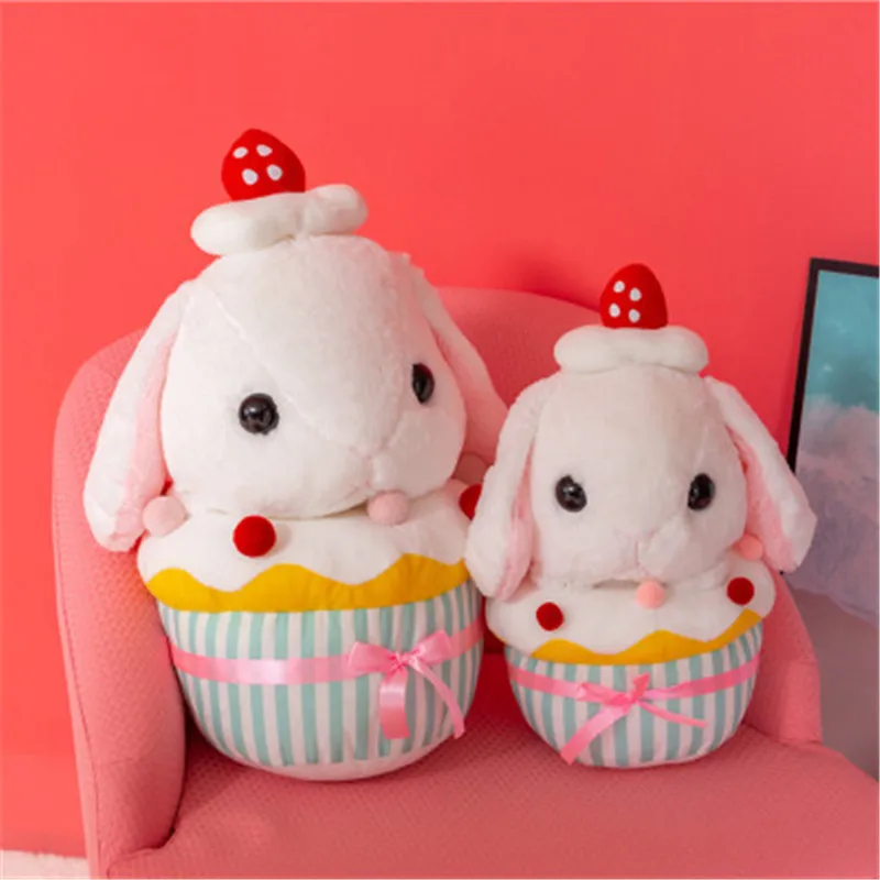 40 см kawaii Кролик животное кукла плюшевая игрушка кекс ЛОП кролик чучела Дети