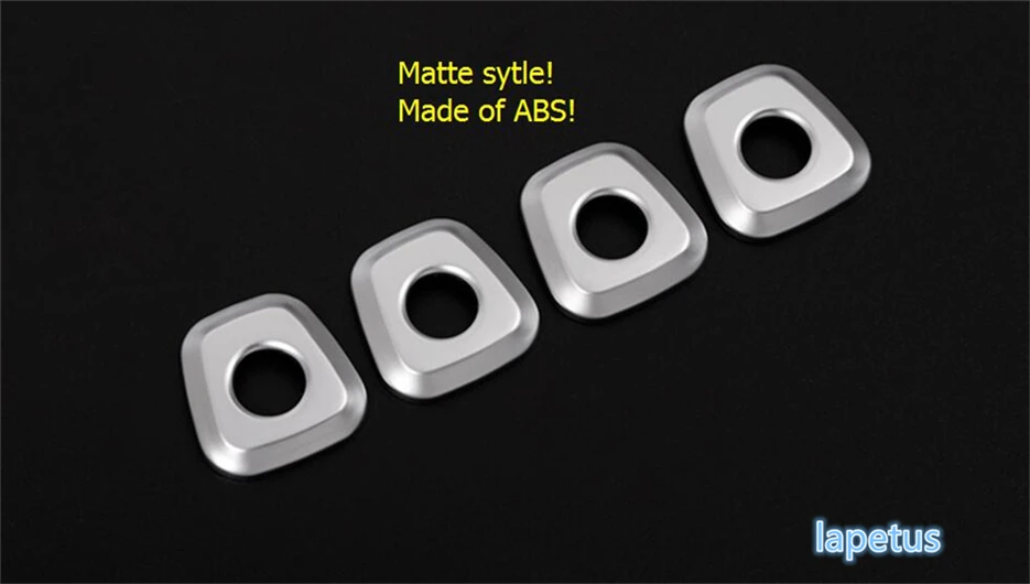 Lapetus Car Inner Door Lock Ring Sequins Decoration Frame Cover Trim 4 Pcs Fit For BMW X1 F48 2016 2017 2018 2019 2020 ABS | Автомобили и