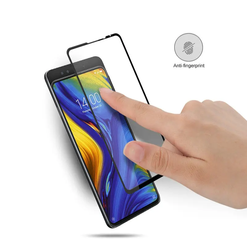 Закаленное стекло 9H с полным покрытием Защита экрана для Xiaomi Mi Mix 3 Mix3 6 ГБ 8 10 Гб 128