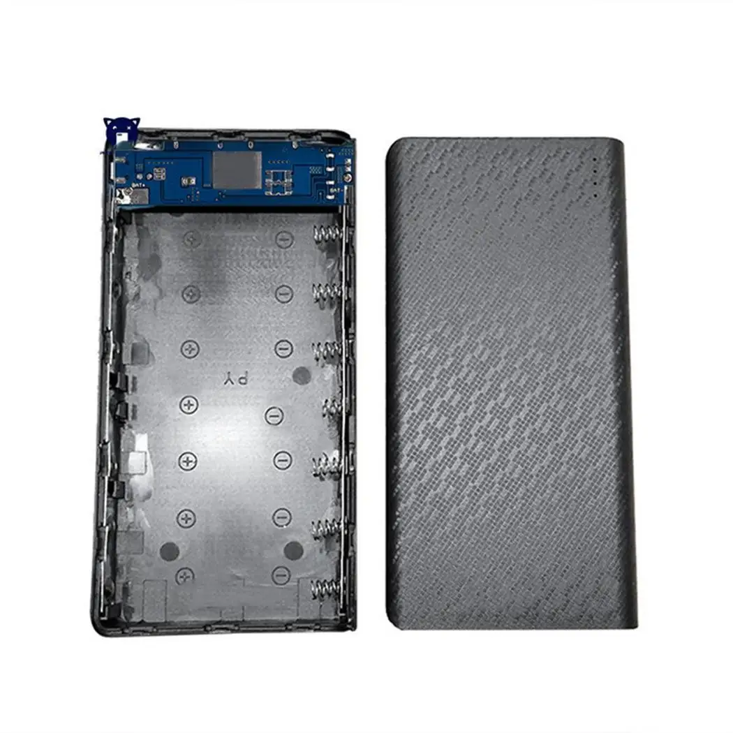 Портативный светодиодный индикатор 18650 с двумя портами usb power Bank|Аксессуары для