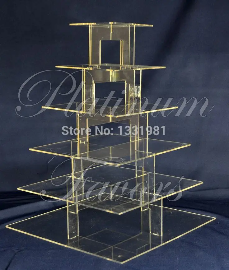 

Горячая распродажа! Акриловая подставка для кексов, 6 ярусов, высокое качество, оптовая цена