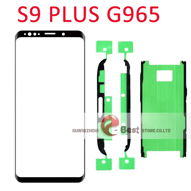 10 шт./лот для Samsung Galaxy S8 G950 G955 S9 G960 G965 Plus Переднее стекло сенсорный экран крышка