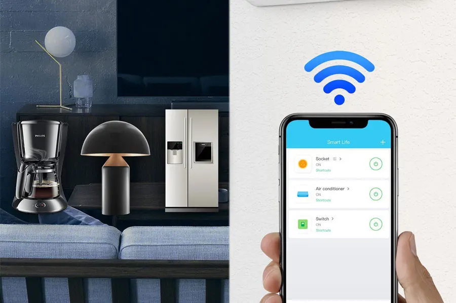 Urgrico Tuya Wifi умный переключатель DIY Беспроводной Дистанционный светильник интеллектуальное реле для домашней автоматизации модуль управления работа с Alexa/Google