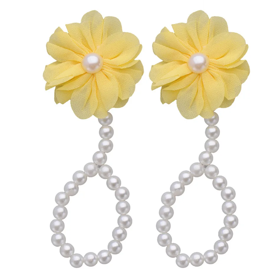 Первые ходунки для младенцев пляжные ножные браслеты с цепочкой новорожденных