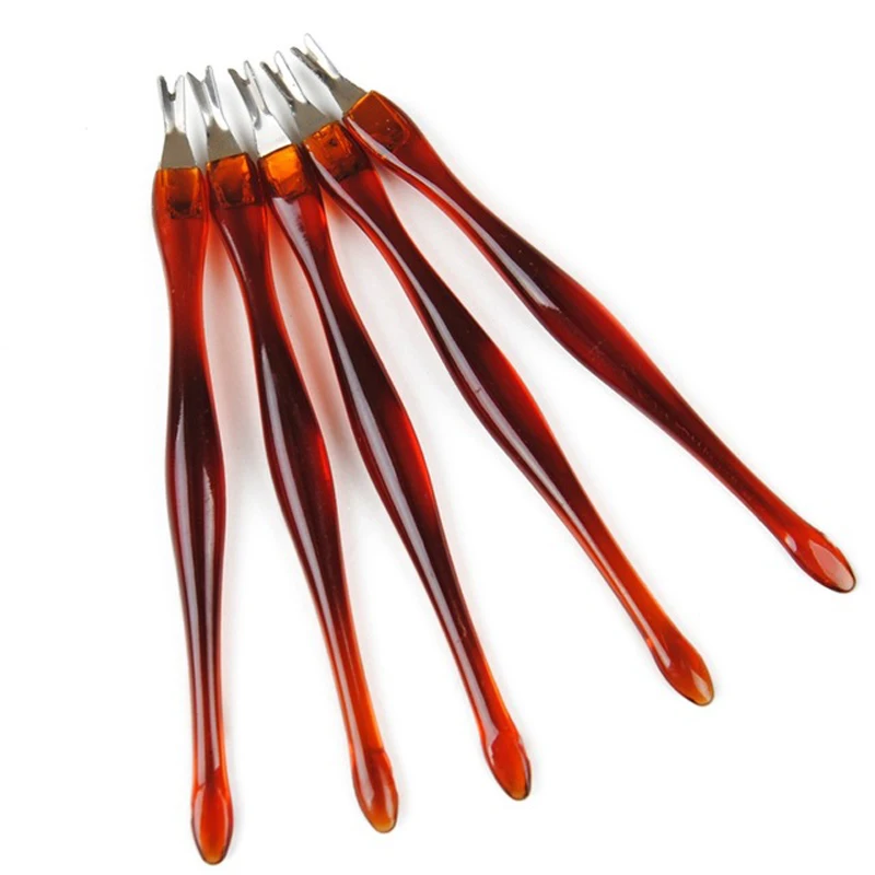 Пропеллеры для кутикулы из нержавеющей стали 5 шт. инструменты дизайна ногтей