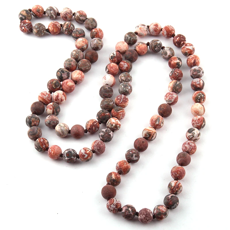 Прямая поставка модные ювелирные украшения Матовый оникс бусины из