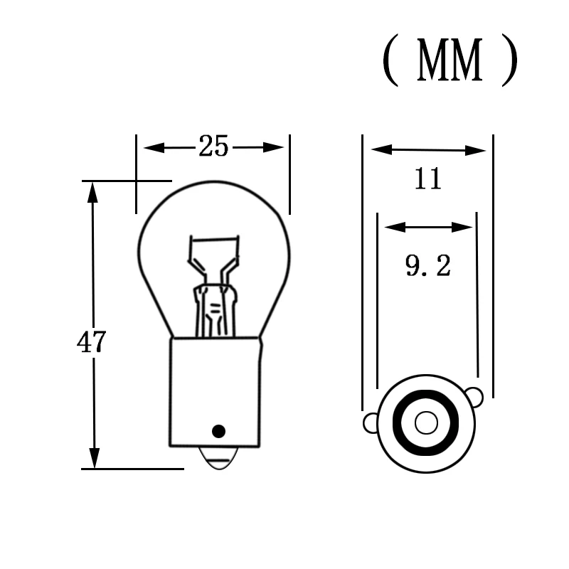 JXLCLYL 1 шт. 12V 581 BAU15S PY21W желтый сигнал поворота светильник передняя лампа|Сигнальная
