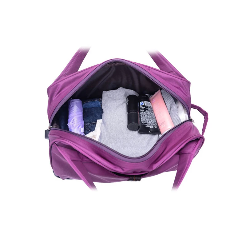 Водонепроницаемая сумка для багажа Женская Толстая стильная на колесиках