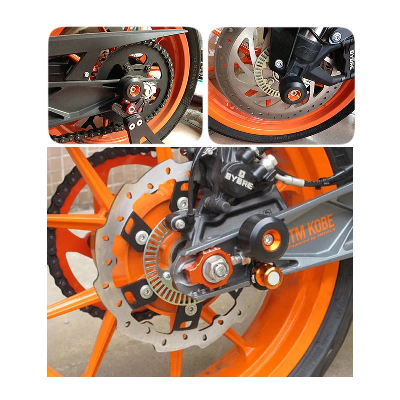 Рамка Слайдеры для мотоциклов слайдер Краш протектор Защита бар KTM 125 200 390 Duke |
