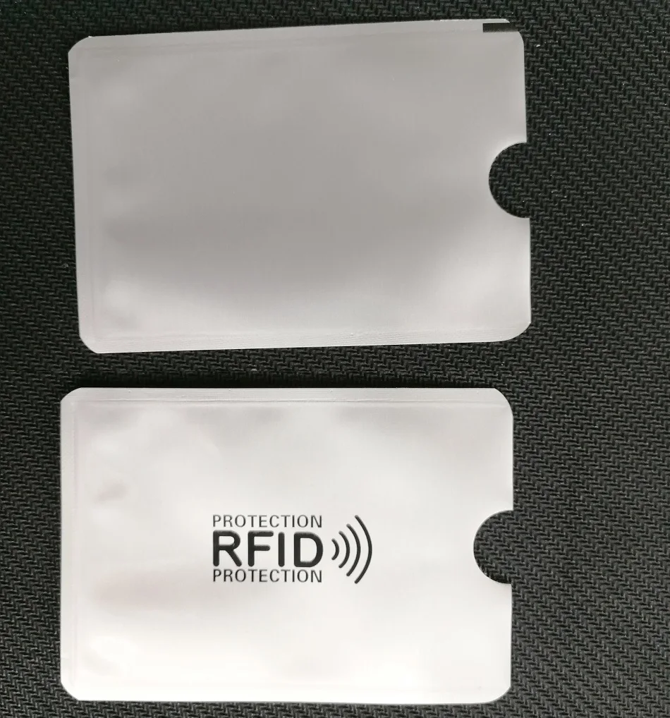 3 шт Анти Rfid кошелек Блокировка ридер замок банк держатель для карт Id карта защита Бизнес Кредитная карта кошелек Алюминий HB237a
