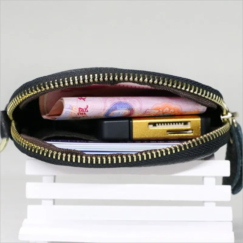 ALAVCHNV оригинальный дизайн новых первый слой кожи дамы кошелек на молнии multi-card ID